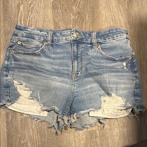 American Eagle Outfitters Distressed Jean Shorts